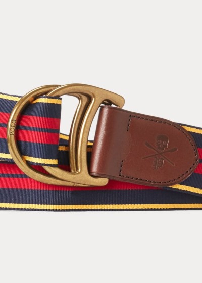 Men's Polo Ralph Lauren Equestrian Grosgrain Belt | 170358NWE